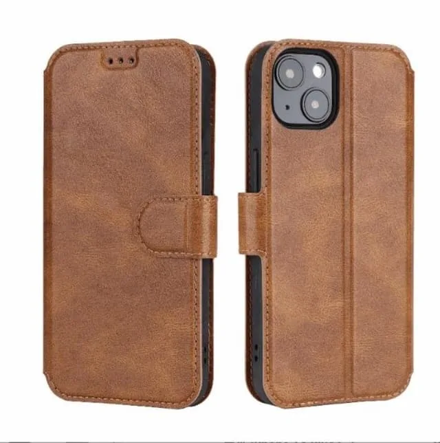 Boom of Sweden BOOM iPhone 14 Plus Plånboksfodral Calfskin