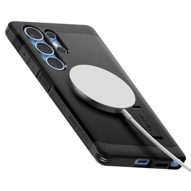 Spigen Mobilskal till Galaxy S25 Ultra MagSafe Tough Armor