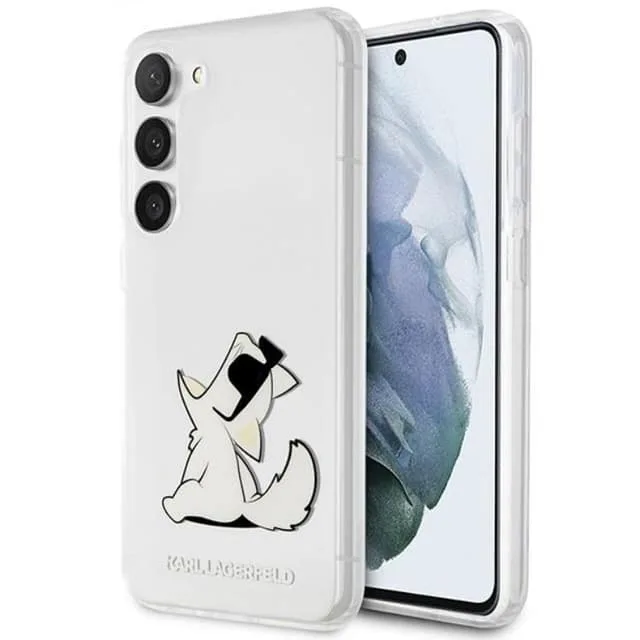 Karl Lagerfeld Mobilskal till Galaxy S23 Plus Choupette Fun