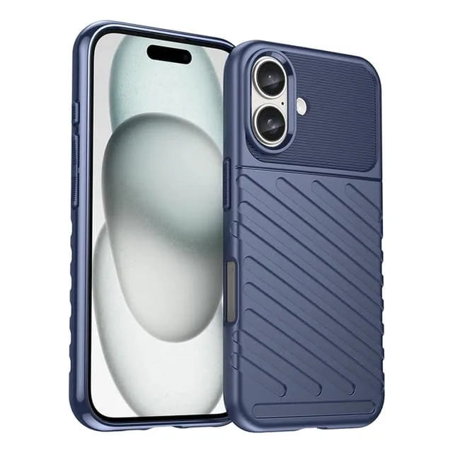 Mobilskal till iPhone 16 Silikon Thunder