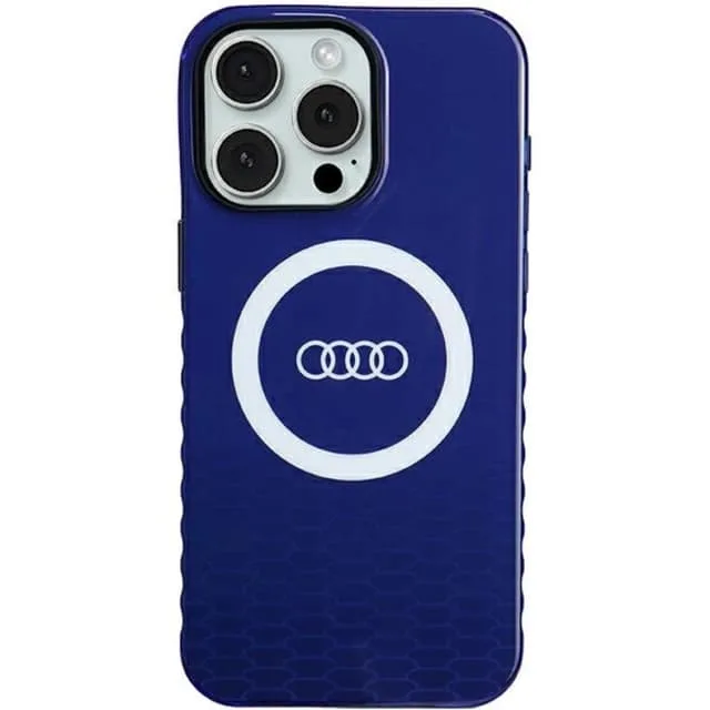 Audi Mobilskal till iPhone 15 Pro Max Magsafe IML Big Logo