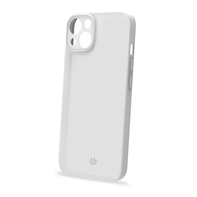 Celly SPACE Super Thin Cover iPhone 16 Vit