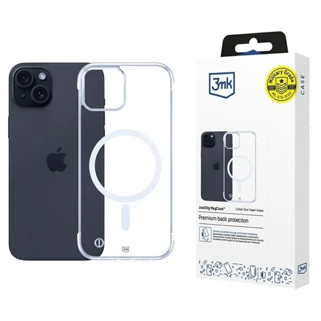 3MK Mobilskal till iPhone 15 Plus MagSafe Just20g