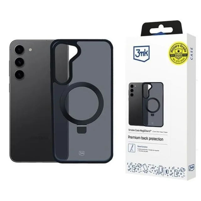 3MK Mobilskal till Galaxy S24 MagSafe Smoke Stativ