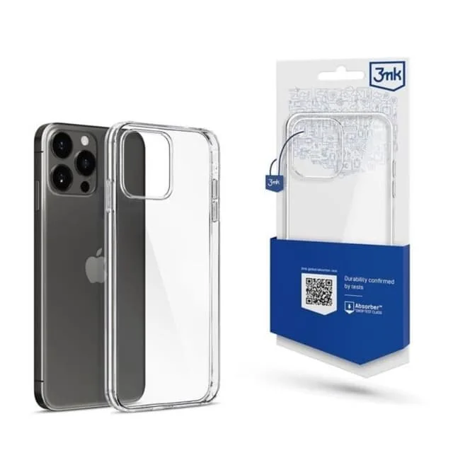 3MK Mobilskal till iPhone 15 Pro Clear
