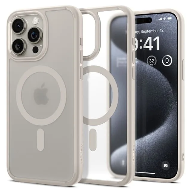 Spigen iPhone 15 Pro Mobilskal Magsafe Ultra Hybrid