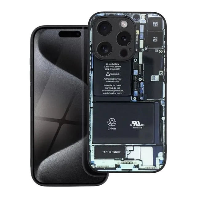 Mobilskal till iPhone 12 Tech Pattern 1