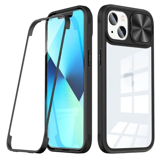 Mobilskal till iPhone 14 Plus 360 Kamera Slider