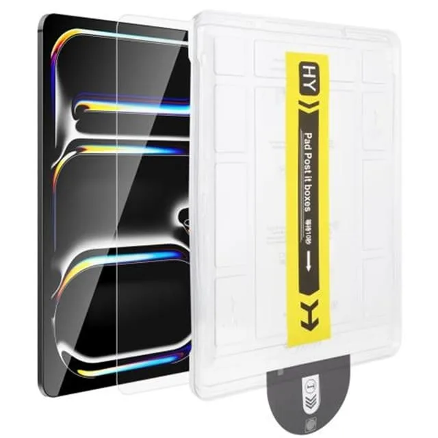 Härdat Glas Skärmskydd Monteringsram för iPad Air 11"