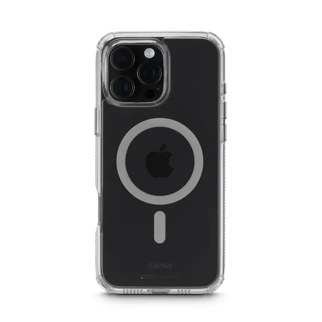 Hama 00136865 Handyhülle Extreme Protect für Apple iPhone 16 Pro Max, transparent