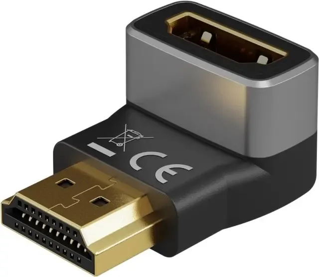Goobay HDMI™ vinkeladapter 270° vertikal