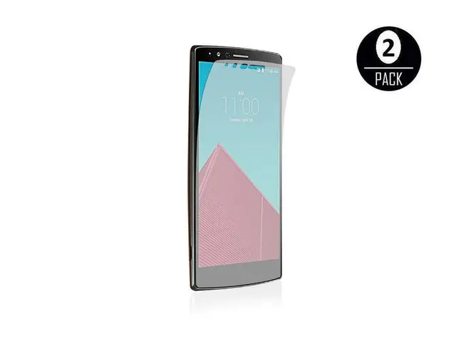MTK LG G4 Skärmskydd x2 med putsduk
