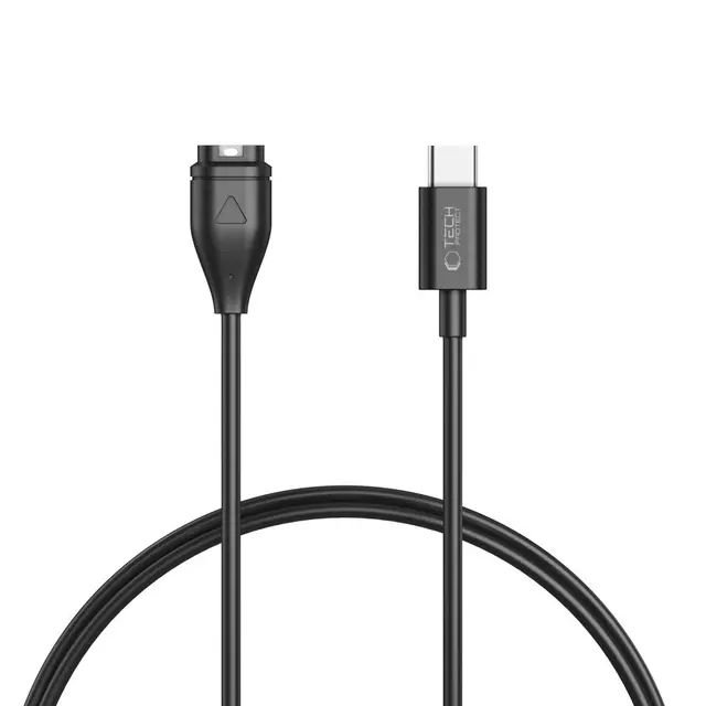 Tech-Protect MC04 UltraBoost laddkabel USB-C för Garmin Watch 1m