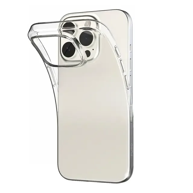 Puro Mobilskal till iPhone 16 Pro Max Silikon 03 Nude