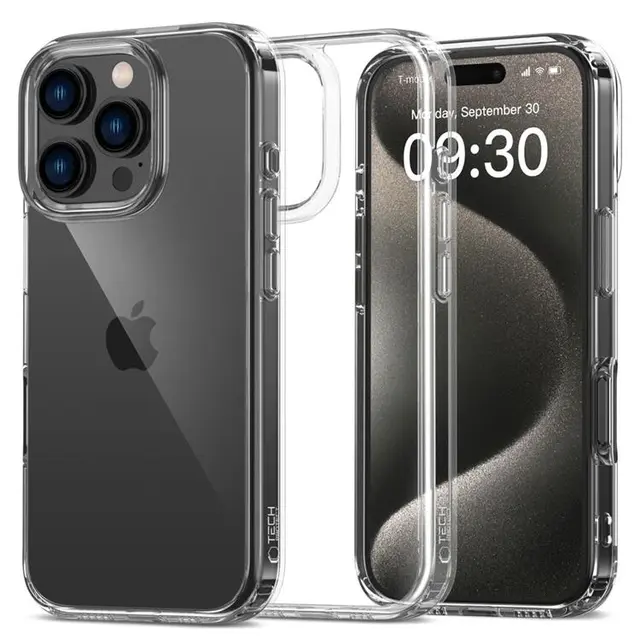 Tech-Protect iPhone 16 Pro Max Mobilskal Flexair Hybrid