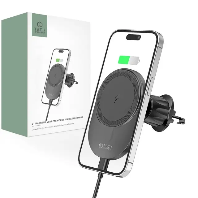 Tech-Protect Magsafe Billaddare Magnetic 15W