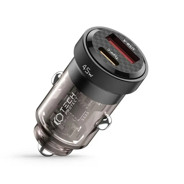 Tech-Protect 2-Port Billaddare PD45W