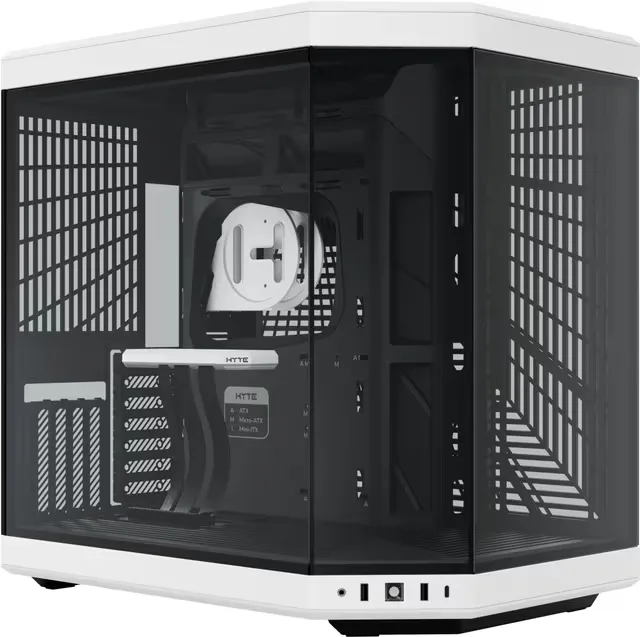 HYTE Y70 PC-chassi med härdat glas (panda)