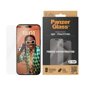 Panzerglass iPhone 15 Pro Max Skärmskydd