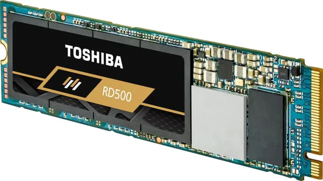 Toshiba RD500 M.2 PCIe NVMe intern hårddisk SSD