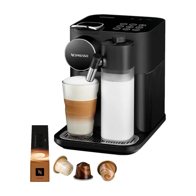 Nespresso Gran Lattissima kapselmaskin By Delonghi, svart