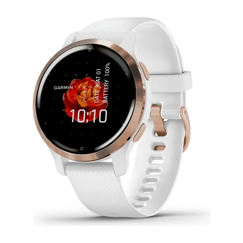 Garmin Venu 2S 40 mm smartklocka roséguld/vit