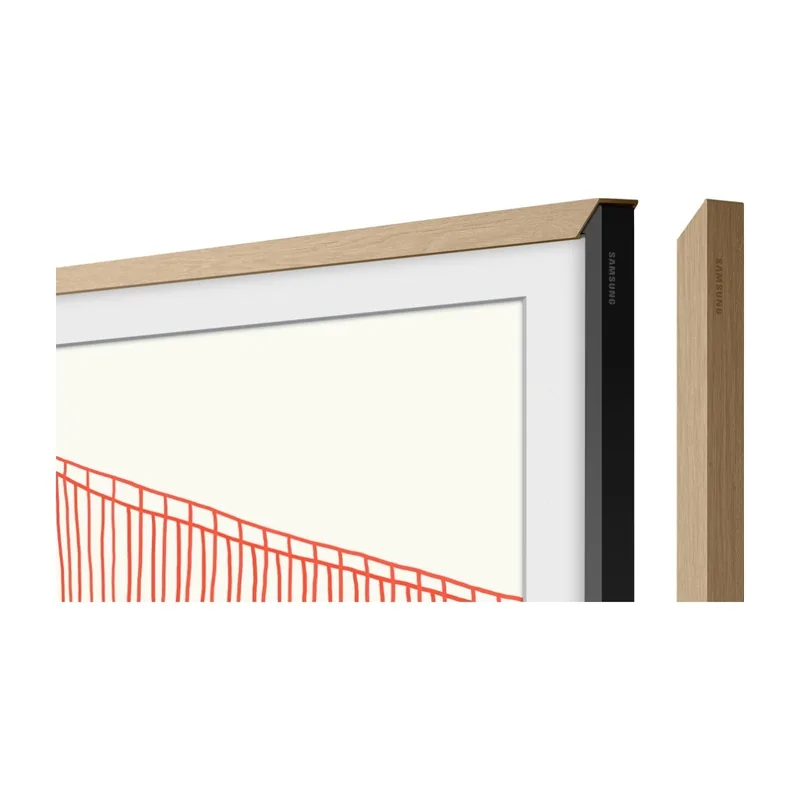 Samsung The Frame 75" ram (2021-2024, teak)