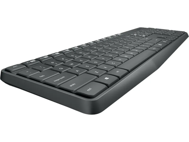 LOGITECH MK235 Wireless Keyboard and Mouse grå