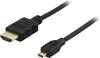 Deltaco HDMI till Micro HDMI-kabel / 1m