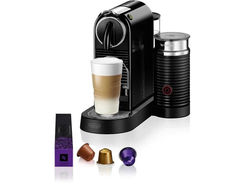 NESPRESSO CitiZ&amp;milk från DeLonghi® Kapselmaskin (svart)