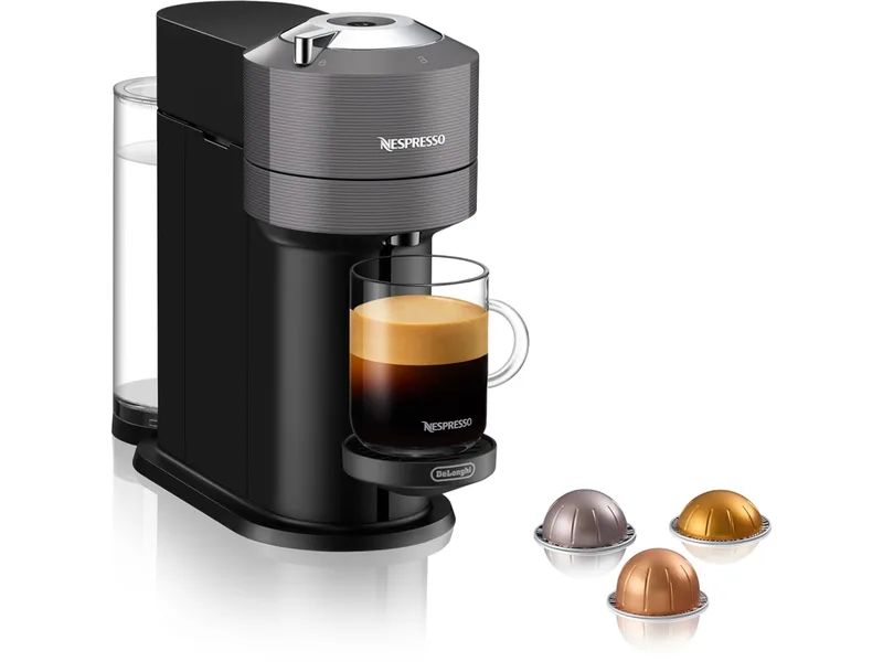 NESPRESSO Vertuo Next från DeLonghi® kapselmaskin (grå)