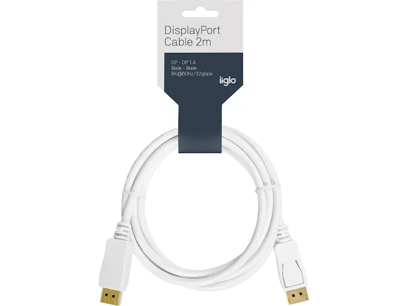 IIGLO Displayport kabel 2m