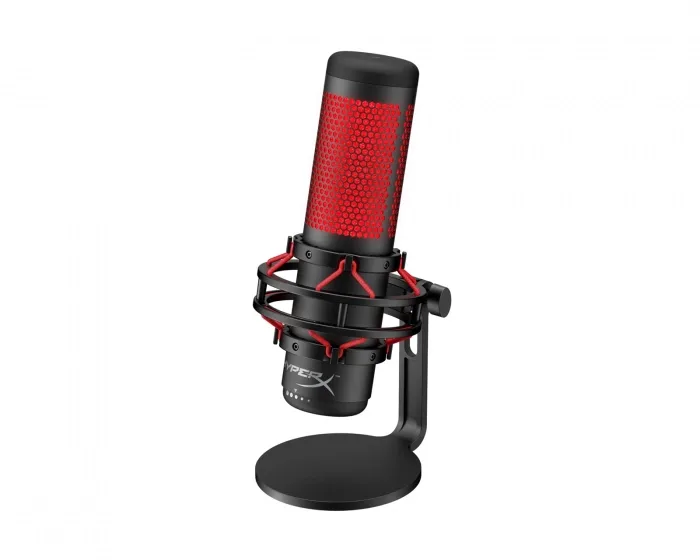 HyperX HX-MICQC-BK Quad Cast Fristående Mikrofon för Streaming