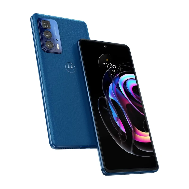 Motorola edge 20 pro 5G 12/256 GB, Blue Vegan Leather