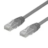 Deltaco 50-pack U/UTP Cat6 patch c., 1m, Delta-certified, LSZH, grey