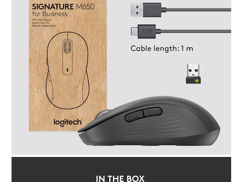 Logitech M650 For Business - Graphite