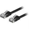 Nätverkskabel oskärmad Cat.6, RJ45, flat, 20 meter