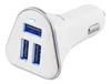 Strömadapter från Cigguttag DELTACO, 12-24V till 3xUSB type A, 5,2A