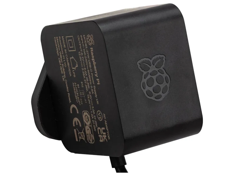 RASPBERRY Pi 5 5A USB-C Laddare
