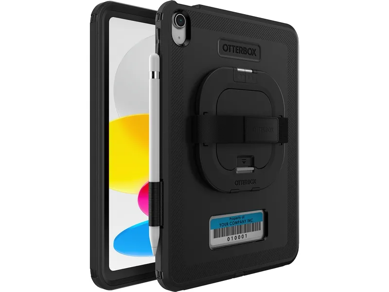 OtterBox iPad (10:e gen) Defender skal (svart) med rem