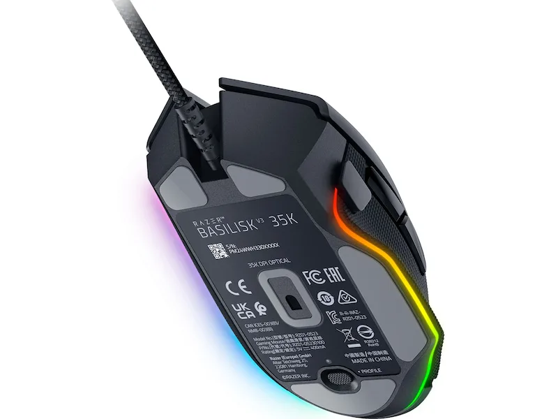 RAZER Basilisk V3 35K ergonomisk RGB gaming