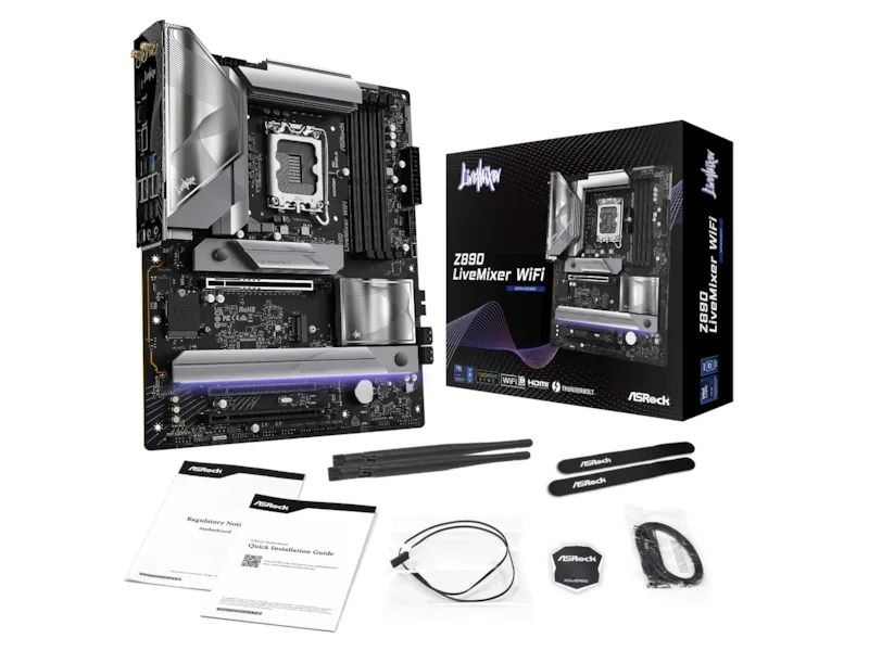 ASROCK Z890 LIVEMIXER WIFI Moderkort