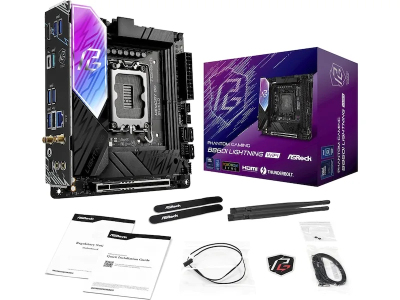 ASRock Phantom Gaming B860I Lightning WiFi