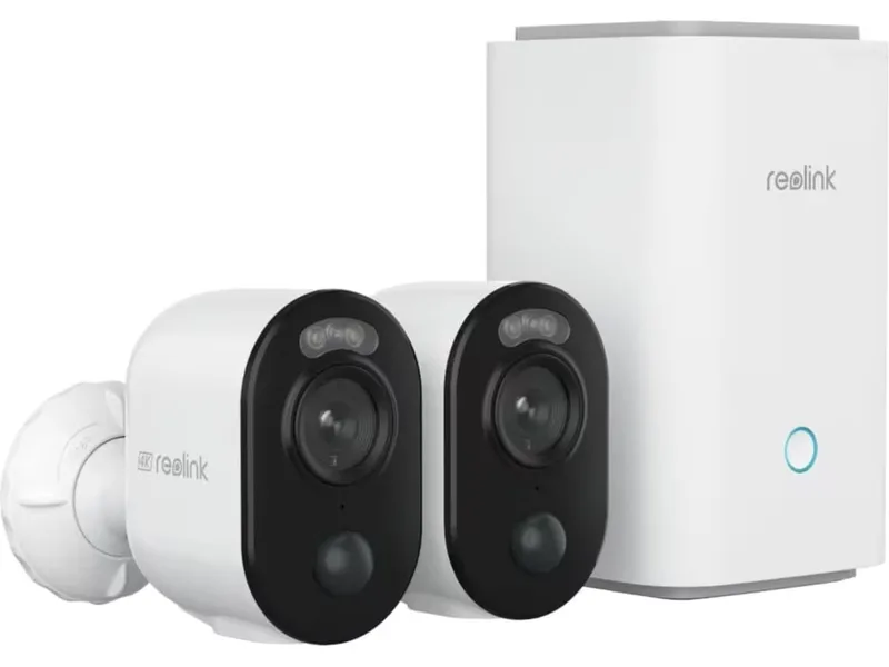 REOLINK Home Hub med 2x Argus 3