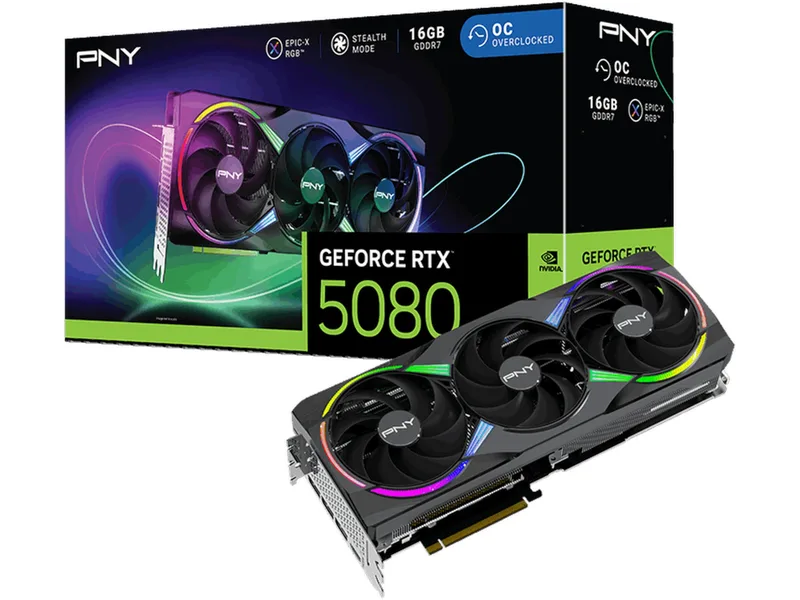 PNY GeForce RTX 5080 ARGB OC