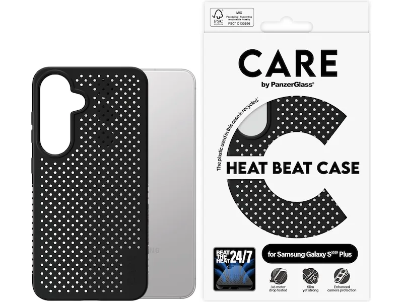 PANZERGLAS s CARE Galaxy S25+ Heat Beat
