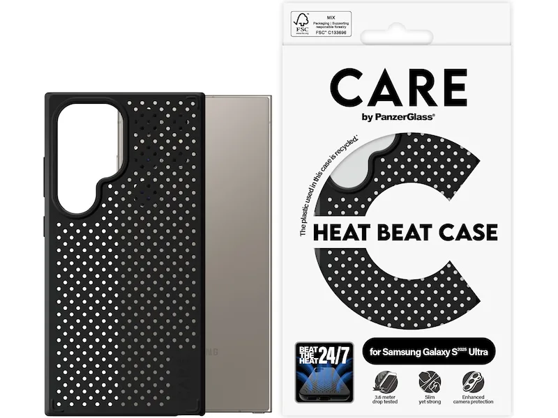 PANZERGLAS s CARE Galaxy S25 Ultra Heat