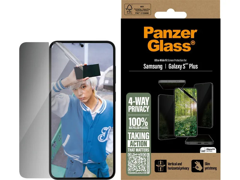 PANZERGLAS s Galaxy S25+ ECO MATRIX 4-way