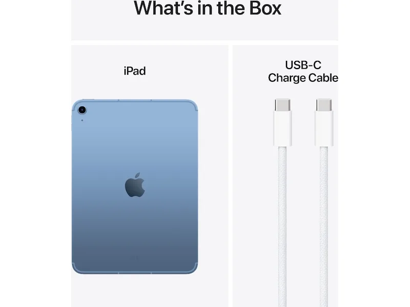 iPad 11" (2025) 256GB 5G (blå)