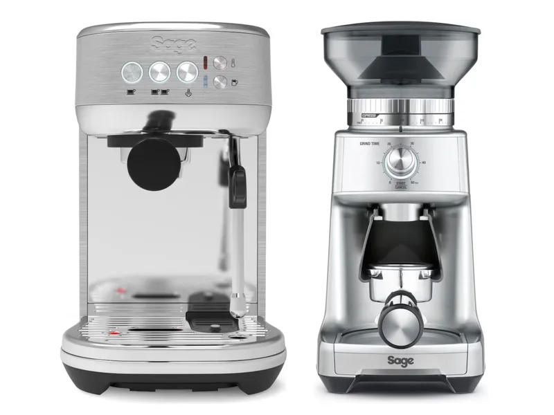 Sage Bambino Plus Espressomaskin (borstat stål)